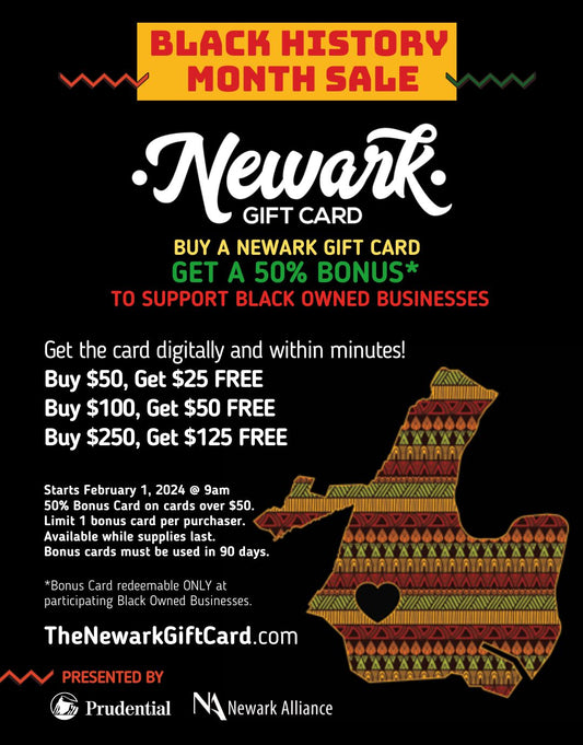 FABYOULIFE x NEWARK GIFT CARD