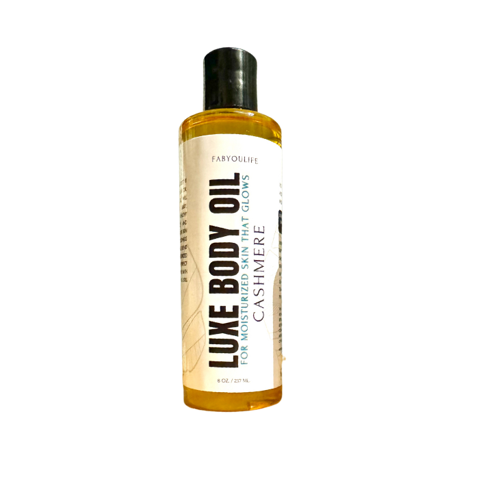 Luxury cashmere body oil with warm cashmere fragrance for an indulgent self-care routine.