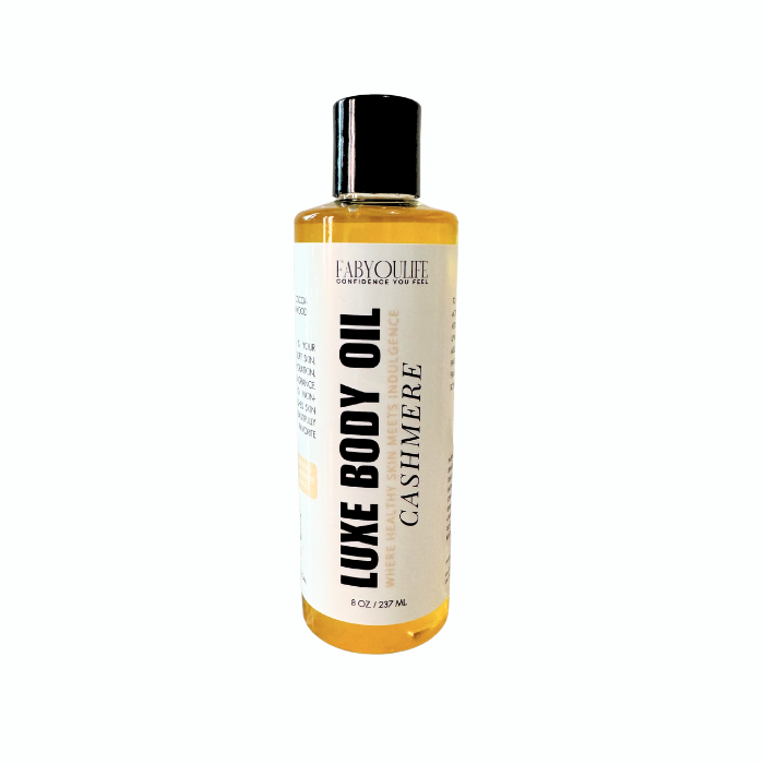 Cashmere Luxe Body Oil with warm, comforting scent of cashmere woods and vanilla