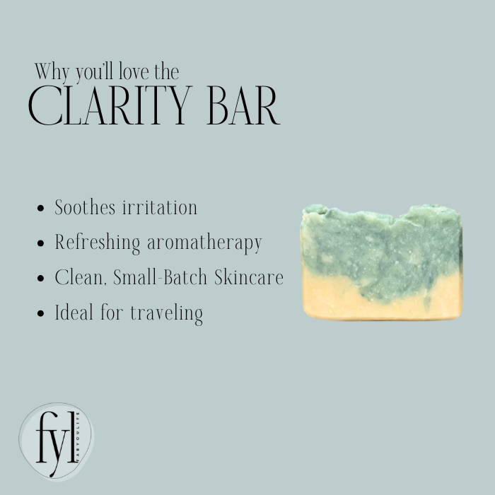 Clarity Bar – Eucalyptus + Mint Soap