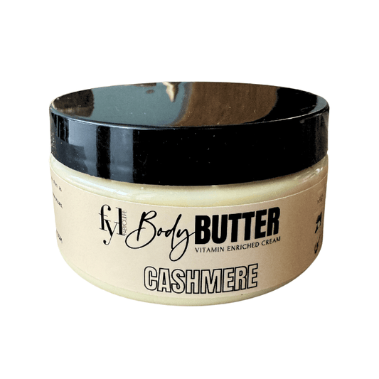 Our whipped body butters are silky smooth, nourishes, moisturizes and protects your skin. The creamy texture of this triple butter blend is so luxurious and it is key to locking moisture into your skin directly after showering/bathing. notes of vanilla, cocoa butter, musk, and jasmine