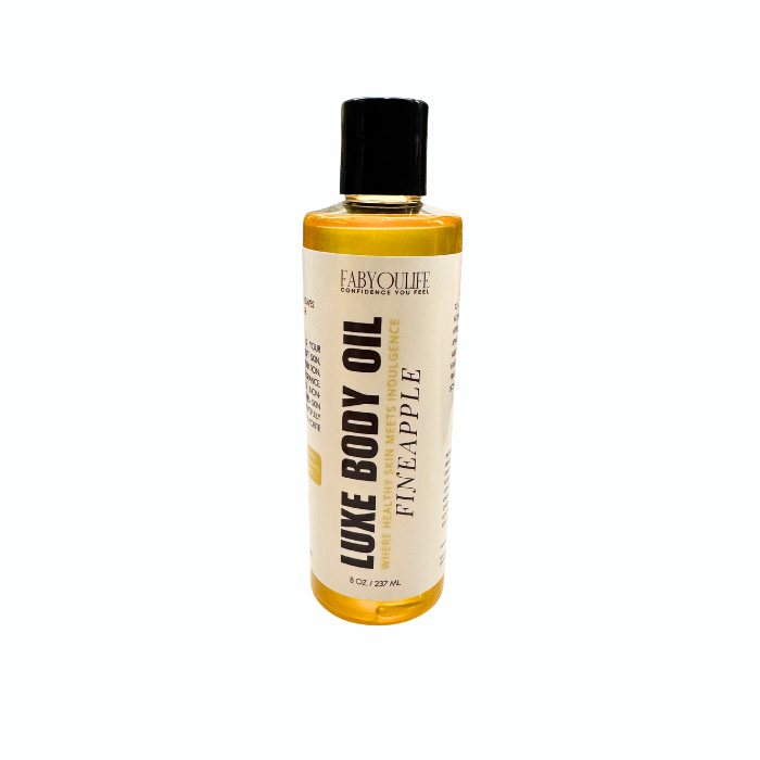 Fabyoulife Luxe Body Oil with non-greasy glow and clean ingredients
