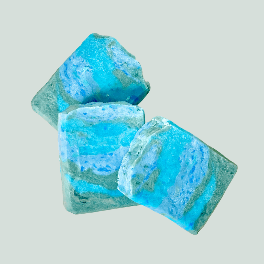 seamoss bar soap with shea butter to soothe and moisturize skin