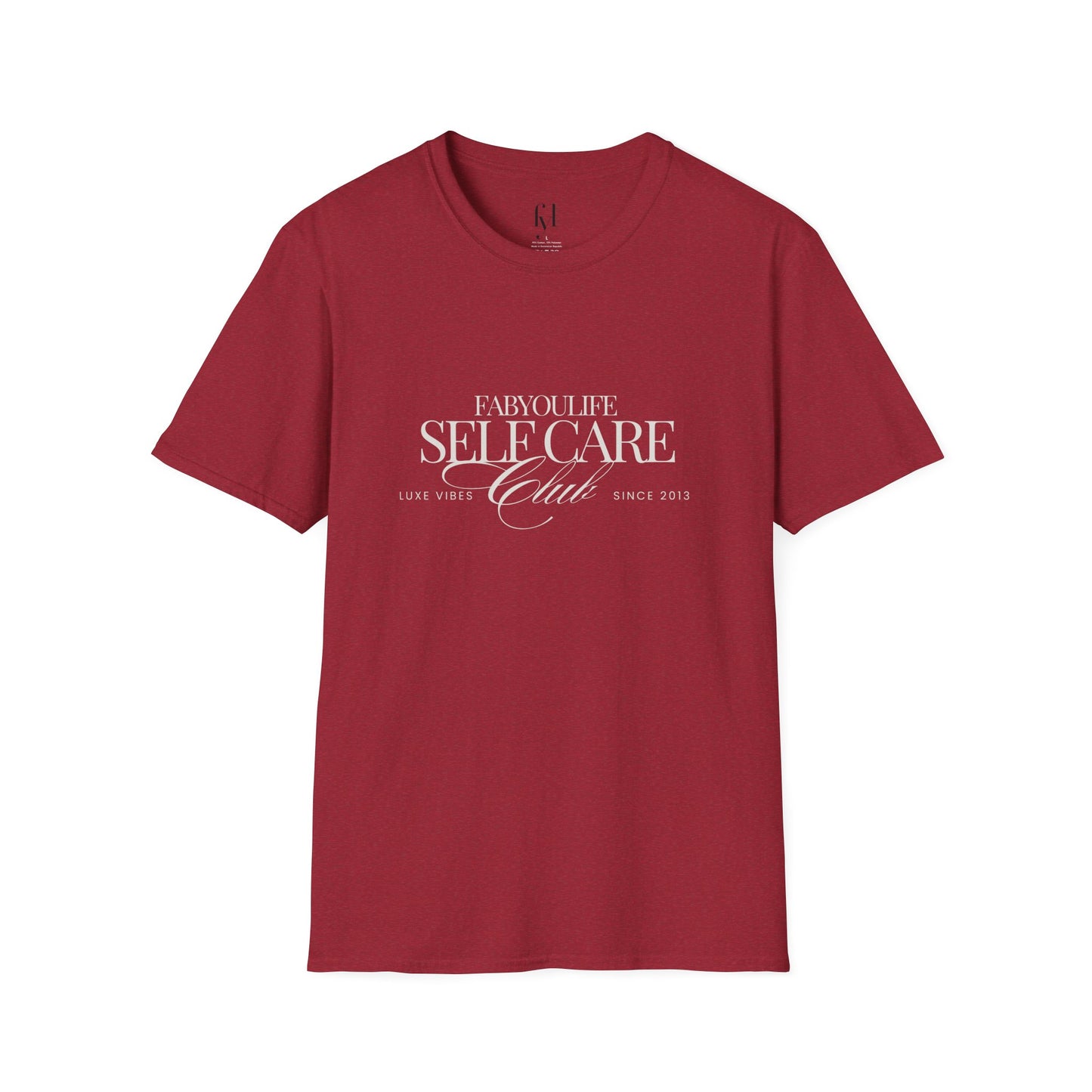 Self care club t shirt | fabyoulife homage to self care 
