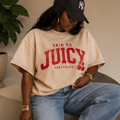Skin So Juicy Oversized Graphic Tee