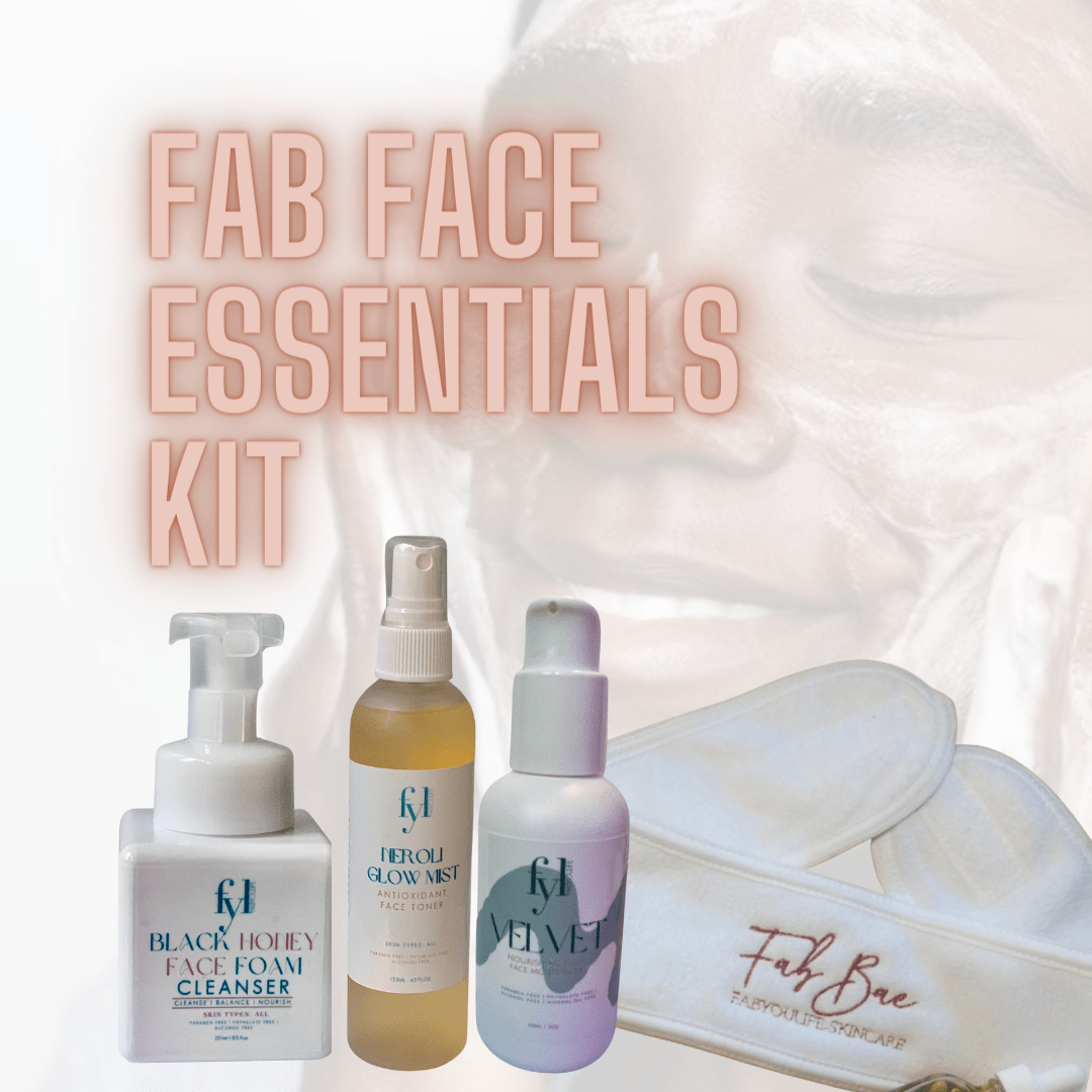 fab face skincare essentials kit