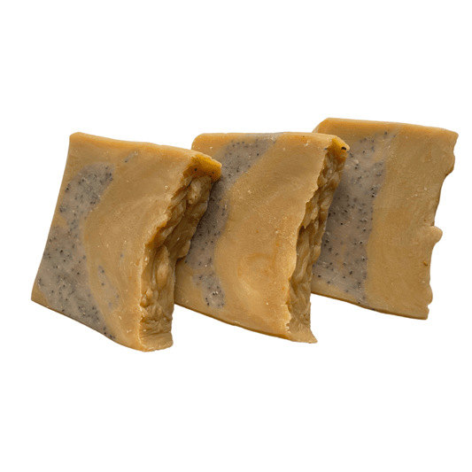 Banana Poppy Shea Butter Exfoliating Soap