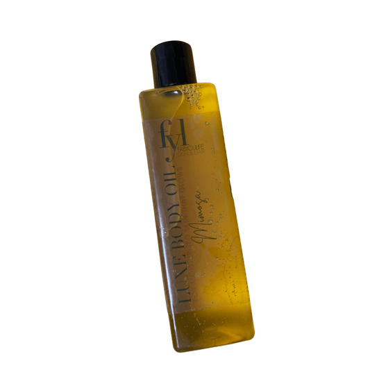 Mimosa Luxe Body Oil for glowing skin