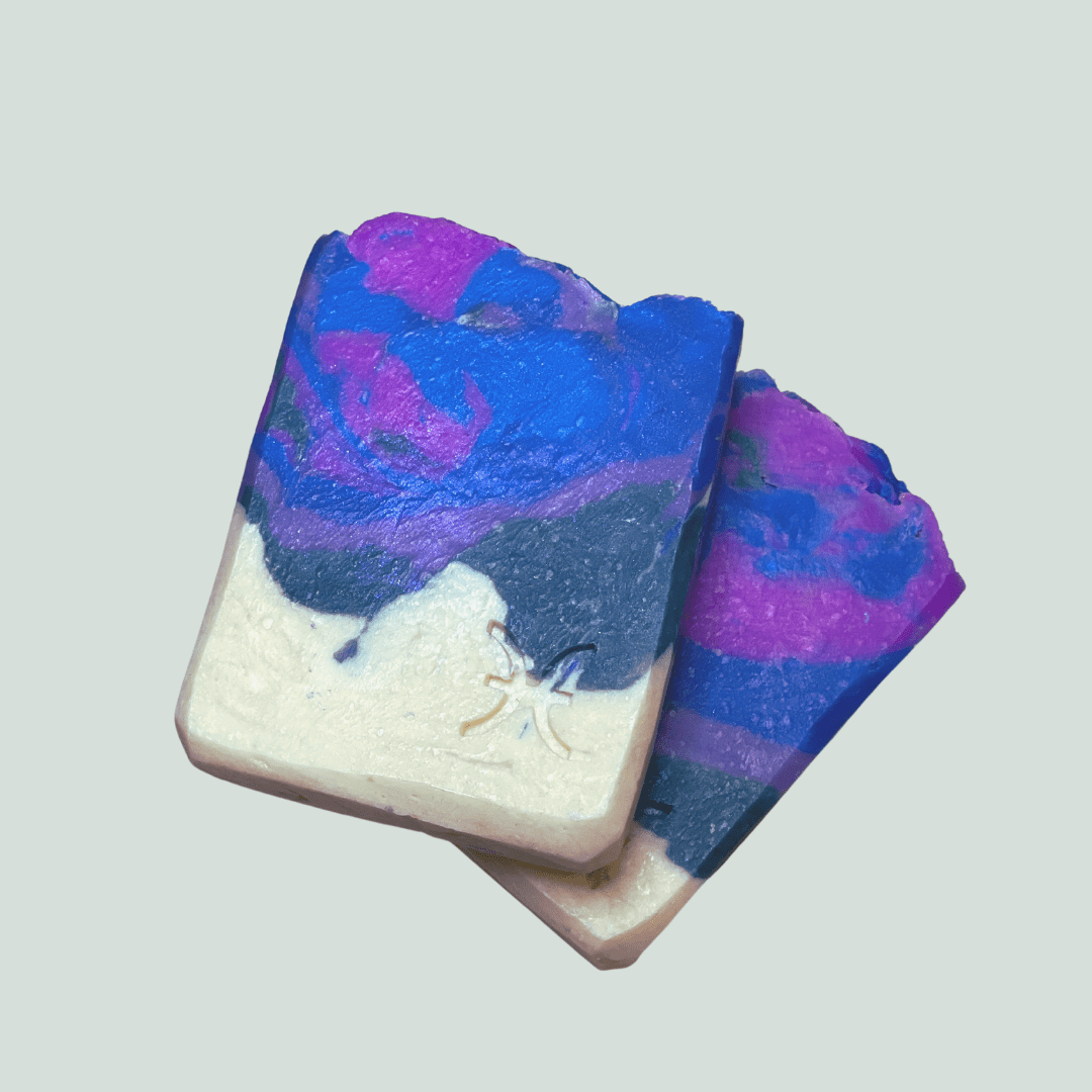 pisces soap. zodiac soap. natural avocado oil soap.