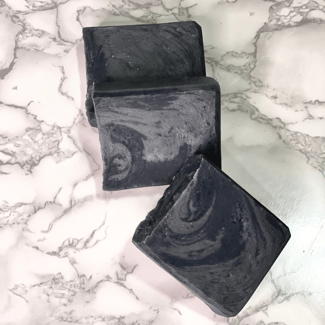seamoss bar soap with charcoal  and shea butter bar soap to deep clean, soothe and moisturize dry skin