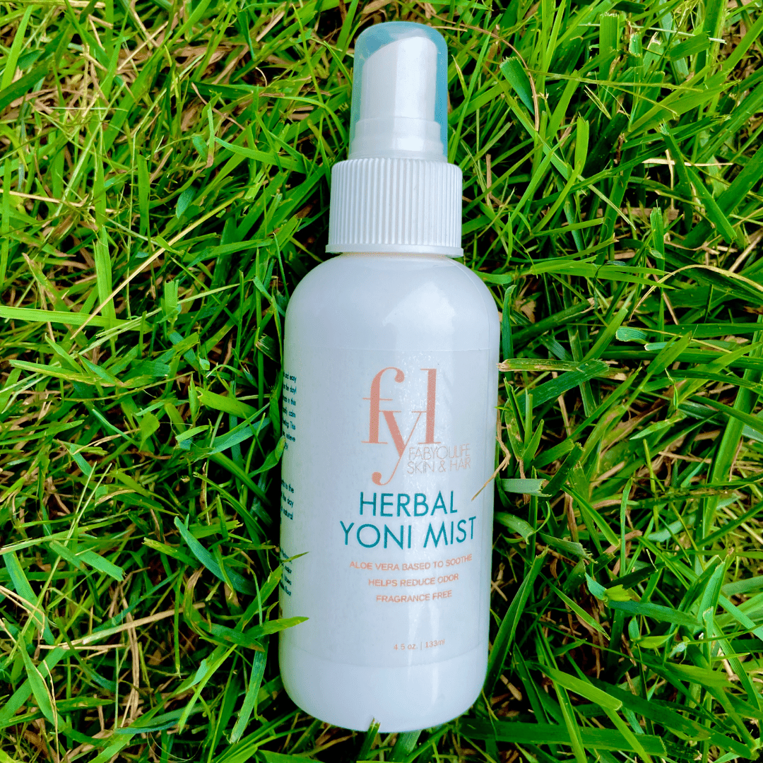 pH balancing feminine refresher spray